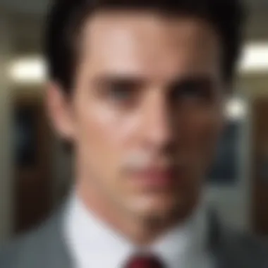 Cultural Critique in American Psycho An artistic interpretation of the cultural critique presented in American Psycho on Hulu.