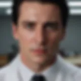 A dark and atmospheric scene from the Hulu adaptation of American Psycho highlighting its narrative depth.