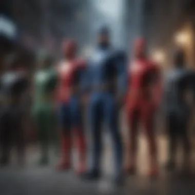 Evolution of Superhero Attire Evolution of Superhero Attire