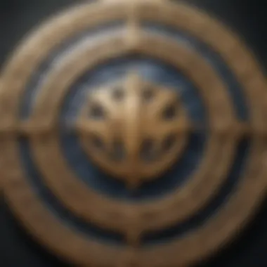 Intricate Superhero Emblem