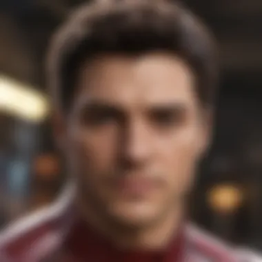 Visual representation of character development and customization features.