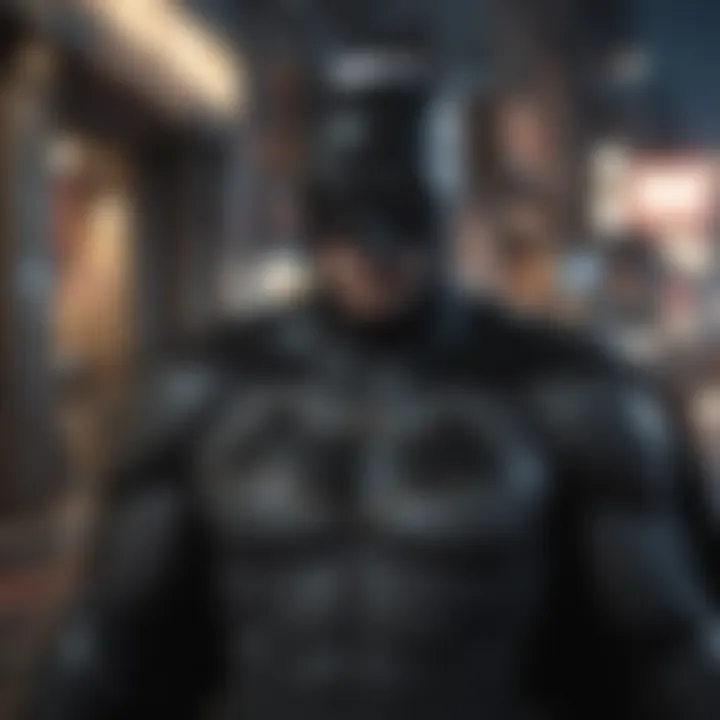 Fan art of Batman emphasizing cultural impact