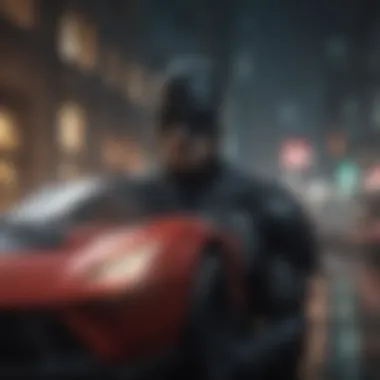 Engaging Narrative Scene Screenshot of a narrative scene from a Batman game