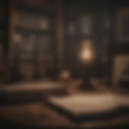 A hauntingly atmospheric scene from Black Butler: Book of Murder