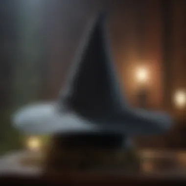 Ethereal Witch's Hat with Magical Glow