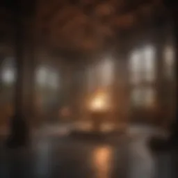 A vibrant scene showcasing the magical guild of Fairy Tail