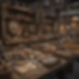 An overview of the FFXIV market board showcasing diverse items for trade
