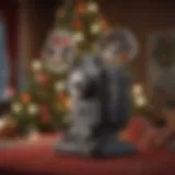 Vintage Christmas movie projector