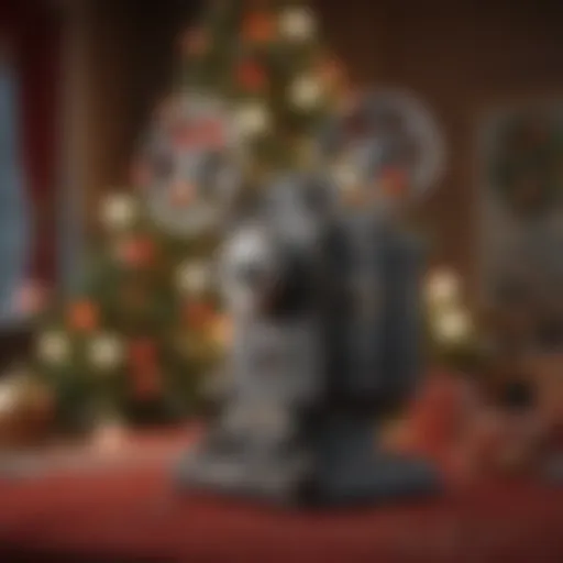Vintage Christmas movie projector