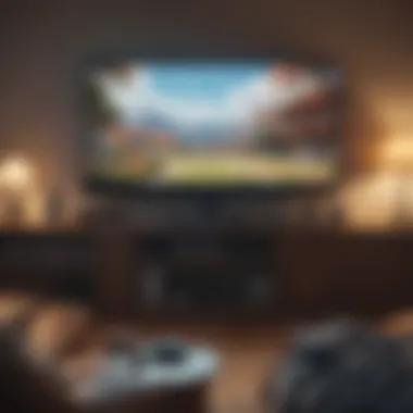 Cost-Effective Anime Viewing Solutions Imaginative portrayal of cost-effective solutions for watching anime at home