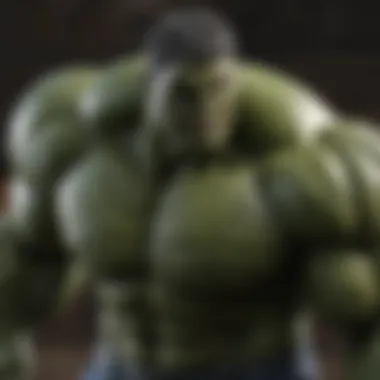 Intricate Details of Hulk Figure