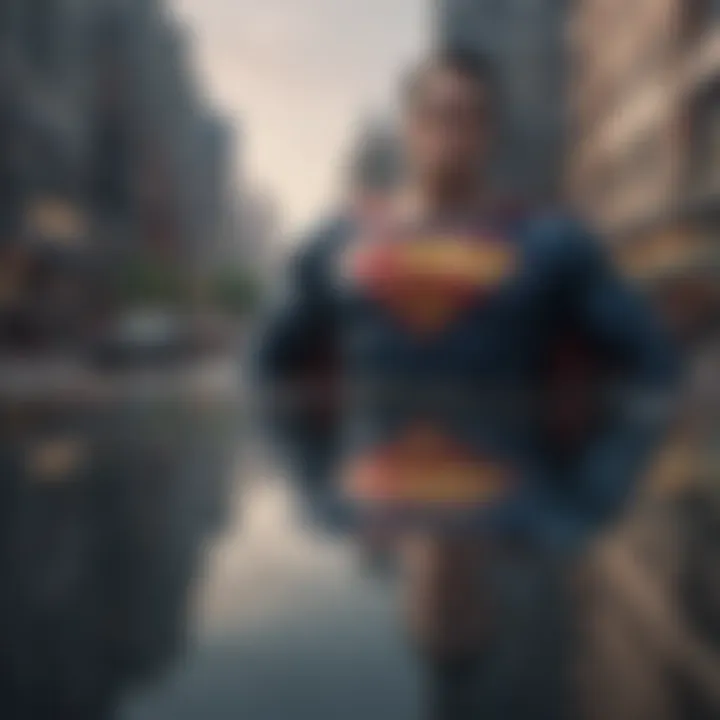 Digital Landscape Reflections of Superman & Lois