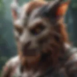 Digital Artistic Representation of a Mythical Creature