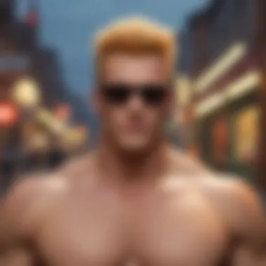 Cultural Significance of Animated Series A creative representation of the cultural impact of animated series like Johnny Bravo.