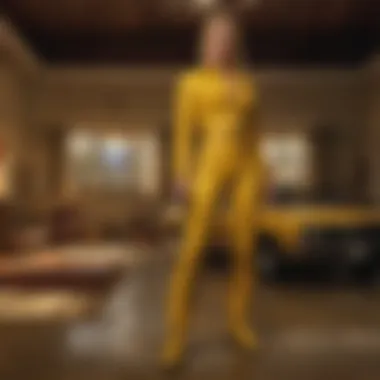 Cultural references showcased in a montage