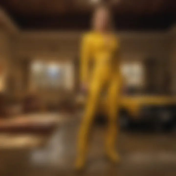 Cultural references showcased in a montage