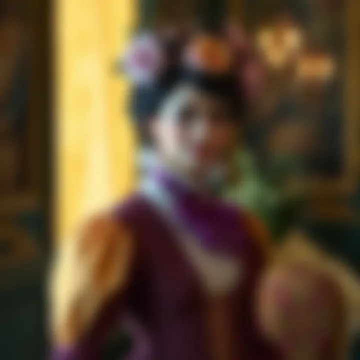 Victorian Elegance in Lollita Ensembles A vibrant Lollita ensemble embodying Victorian elegance