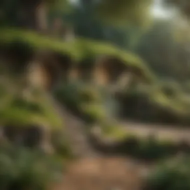 Shire Serenity Handcrafted Hobbiton miniature diorama