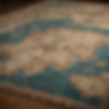 Cartographer's Dream Mystical Middle-earth map tapestry