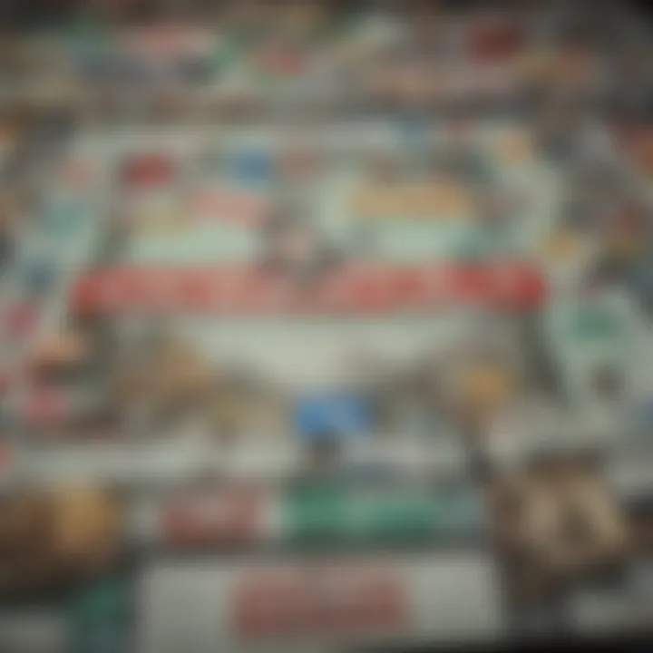 A collage of different Monopoly game editions displaying market diversity