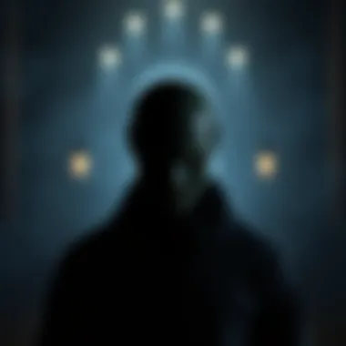 Thematic Depth: Darkness and Redemption A visual representation of the film's thematic elements, including darkness and redemption.