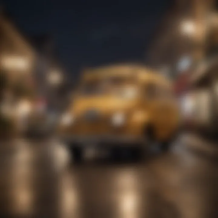 A view of the enchanting Catbus, a unique element of the story