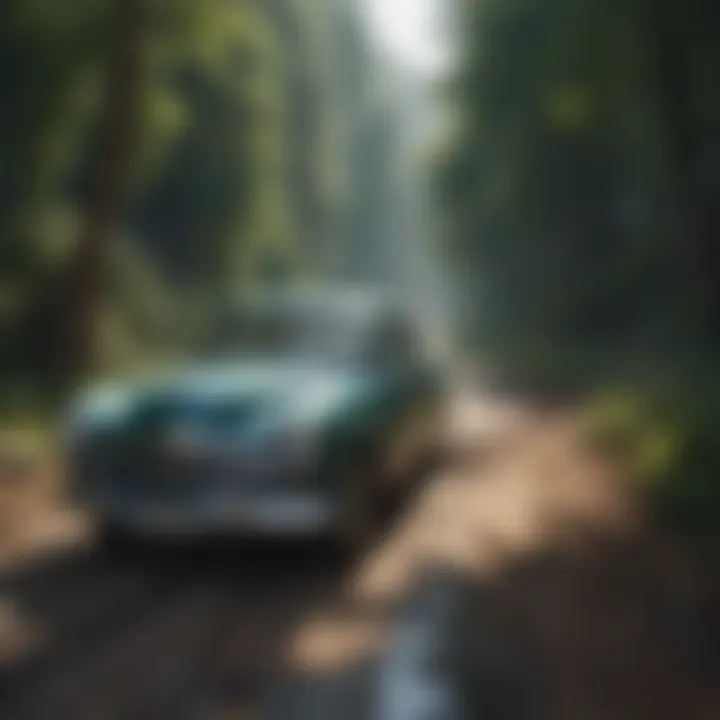 A detailed artwork highlighting the rich landscapes of the Grand Line.