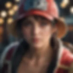 A detailed cosplay showcasing a character from One Piece