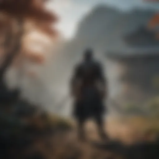 Cover art of Ghost of Tsushima showcasing its stunning visuals