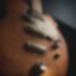 A dynamic interface of Rocksmith displaying gameplay with a guitar.