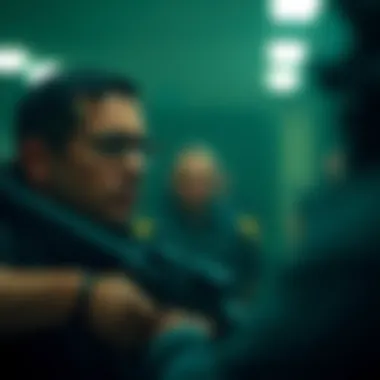 A key moment in Sicario 2 that reflects the complexities of the drug trade narrative.