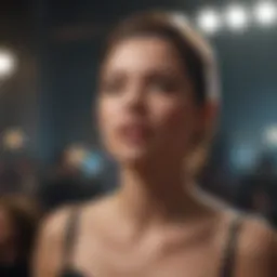 A captivating moment from Sing on HBO Max showcasing a contestant performing
