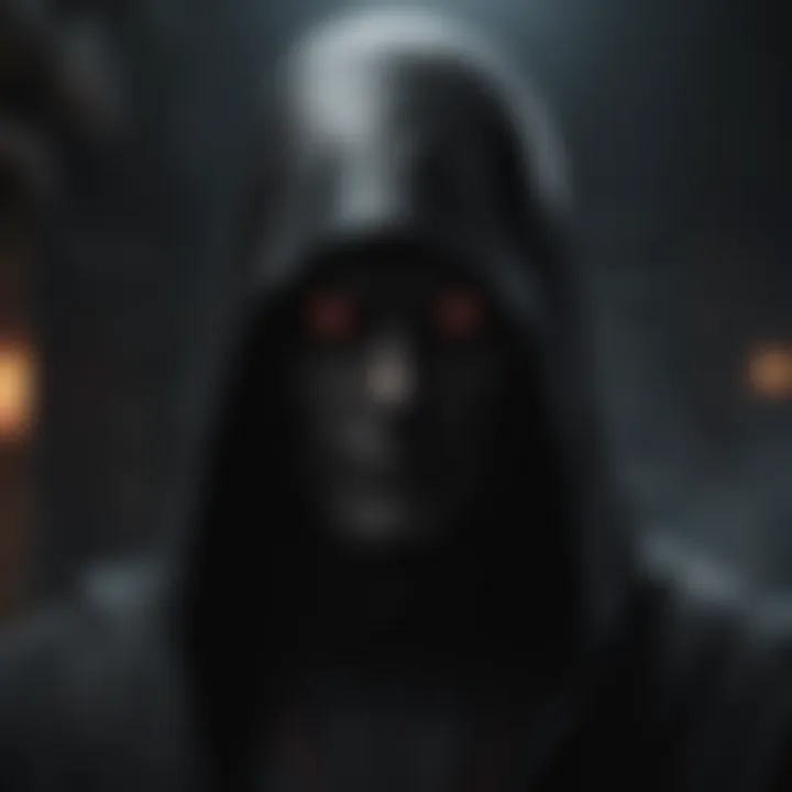 Mysterious Sith Lord in Dark Cloak