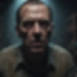 A chilling scene from a classic horror film, showcasing its iconic atmosphere.