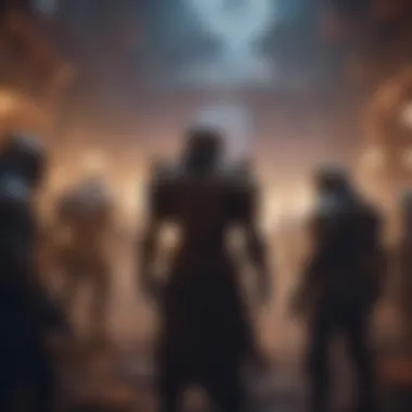 Epic Raids and Player Interaction Players engaging in a thrilling raid