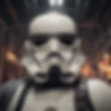 A compelling cover of a classic Star Wars comic