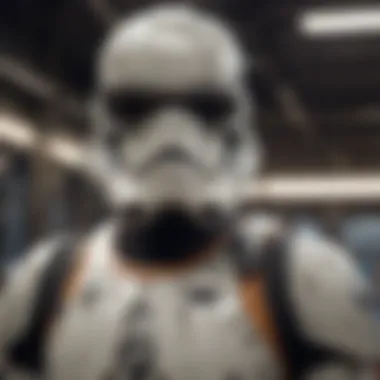 Iconic Character from Star Wars Comics An iconic character from the Star Wars comic universe
