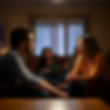 An engaging moment from a comedy series featured on Apple TV