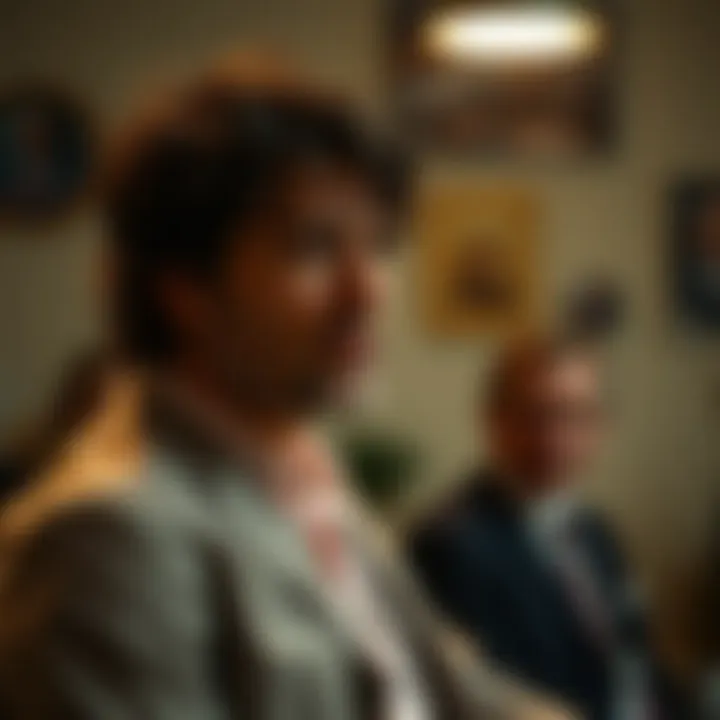 A thought-provoking scene from a documentary series on Apple TV