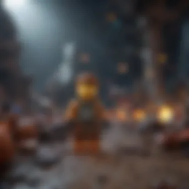 Artistic Depiction of the Lego Star Wars Universe Artistic depiction of Lego Star Wars universe