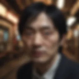 A haunting illustration of Junji Ito's iconic horror style