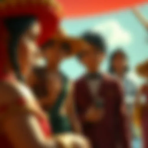 A captivating scene from One Piece showcasing iconic characters.