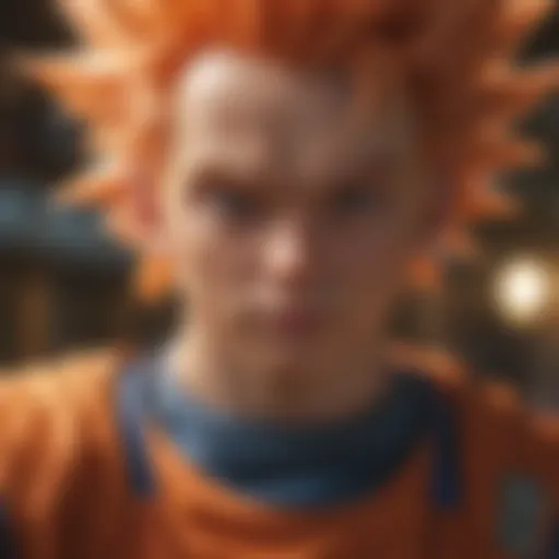 A vibrant montage of key characters from the latest Dragon Ball series