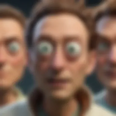 Character Evolution in Rick and Morty Character evolution throughout the series depicted in a dynamic format