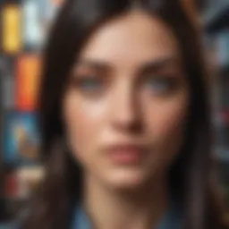 A captivating graphic novel cover featuring intricate artwork and vibrant colors