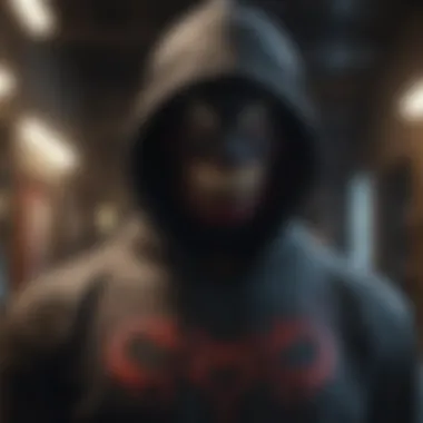 Artistic representation of the cultural influences reflected in the Primitive Venom Hoodie