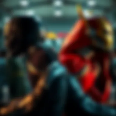 Characters shaped by covert partnerships within comic books