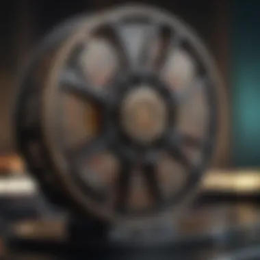 Diverse Genres of Warner Bros Cinema A film reel showcasing various Warner Bros genres
