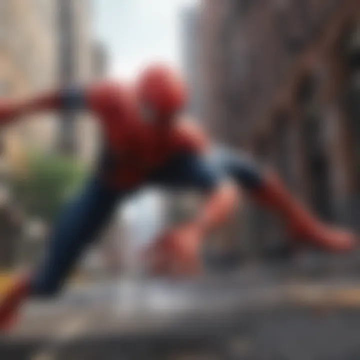 Screenshot highlighting the dynamic gameplay mechanics in action