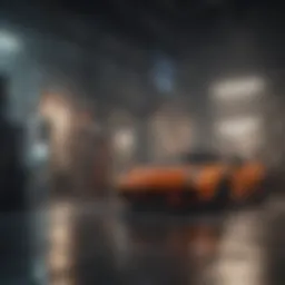 A cinematic scene capturing the essence of indie filmmaking